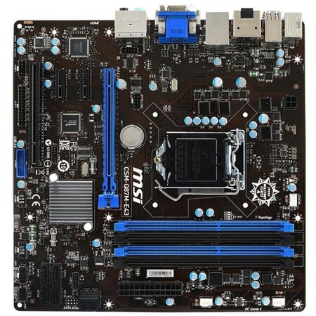Msi Computer Csm-Q87M-E43, Uatx, Intel Q87, Support Intel I3/I5/I7 In Lga1150 CSM-Q87M-E43